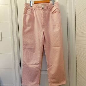 Escada Sport Pink Straight-Leg Pants Size 10-12